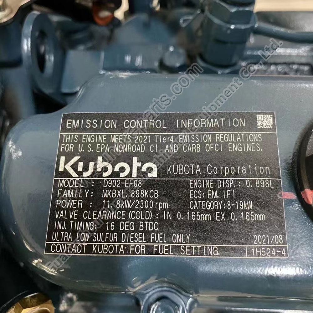 kubota d902 engine details