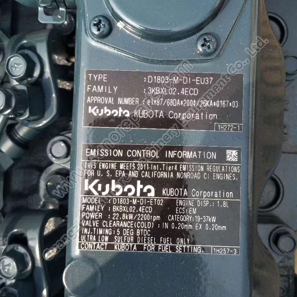 kubota d1803 engine details